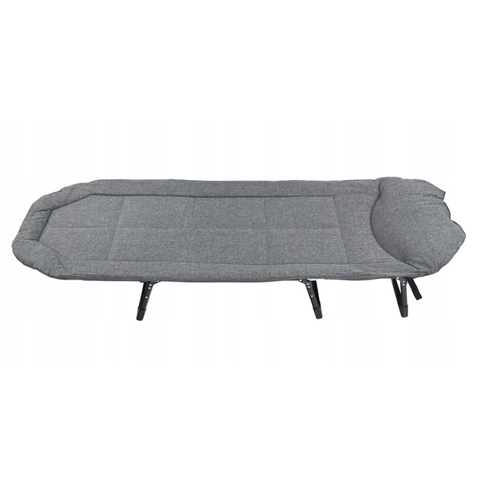 Розкладне ліжко Artnico, 200 см x 65 см, сіре