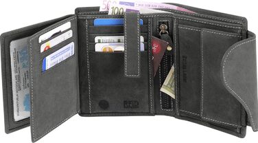 Harrys-Collection Women's Wallet in Vintage Style with Heart, Special Edition, Sizes: One Size, Colors: Cognac