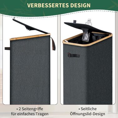 AINIYNM Deposit Bottle Collection Container with Lid 100L XXL Carry Bag Deposit Container with Holes Deposit Bottle Storage Empty Containers Deposit Bottle Container for Kitchen and Storage Room
