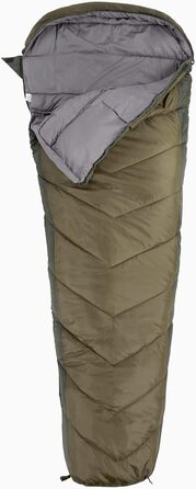 Сплячий мішок Trespass Doze DREI на три сезони, 230x85x55 см, універсальний розмір, колір: кобальтовий блакитний