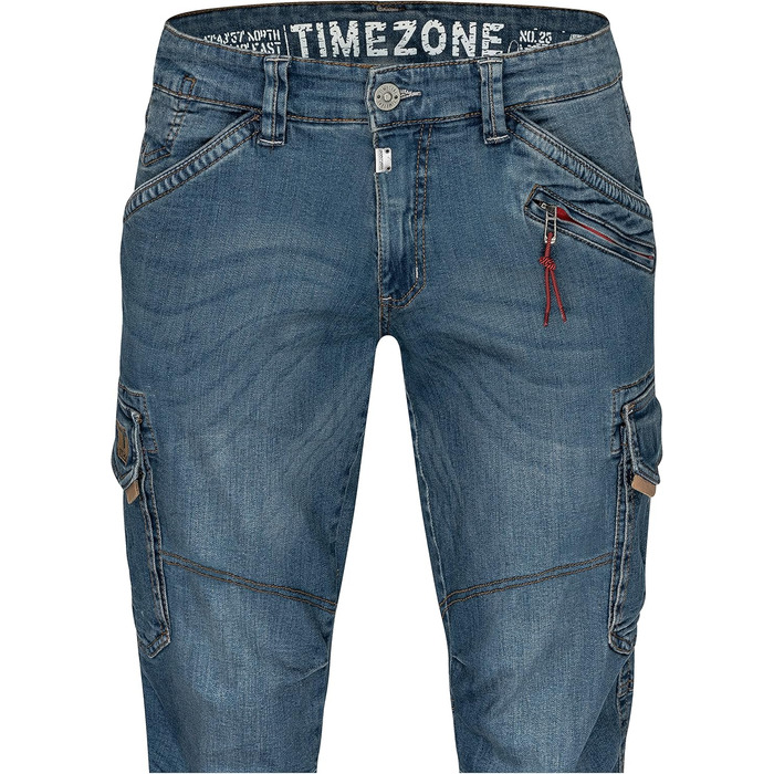 Чоловічі штани карго Timezone Benitotz 38W/32L, колір Scrub Blue Wash (3387)