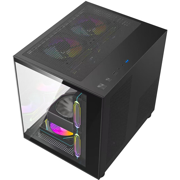 Корпус Cased L-W209 Midi Tower, чорний