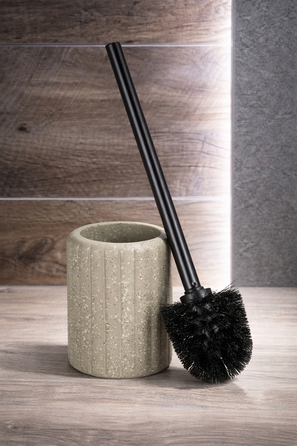 Набір аксесуарів для ванної кімнати з кераміки (глазурована каменіва маса), КОРИЧНЕВИЙ ПЛЯМКАСТИЙ