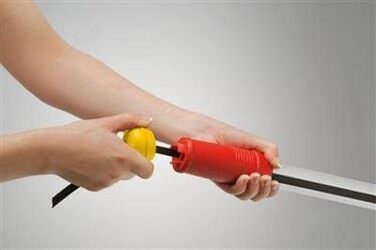 WOLF-Garten - 2-blade pruning shears POWER DUAL CUT RR 400 T; 73ACA002650, Aluminum / Red / Yellow