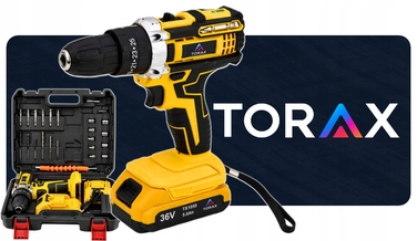 Акумуляторна шурупокрут TORAX 36 V TX1050