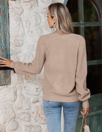 Жакет жіночий короткий в'язаний кардиган Hotouch з V-подібним вирізом та відкритим передом (XL, Хакі)