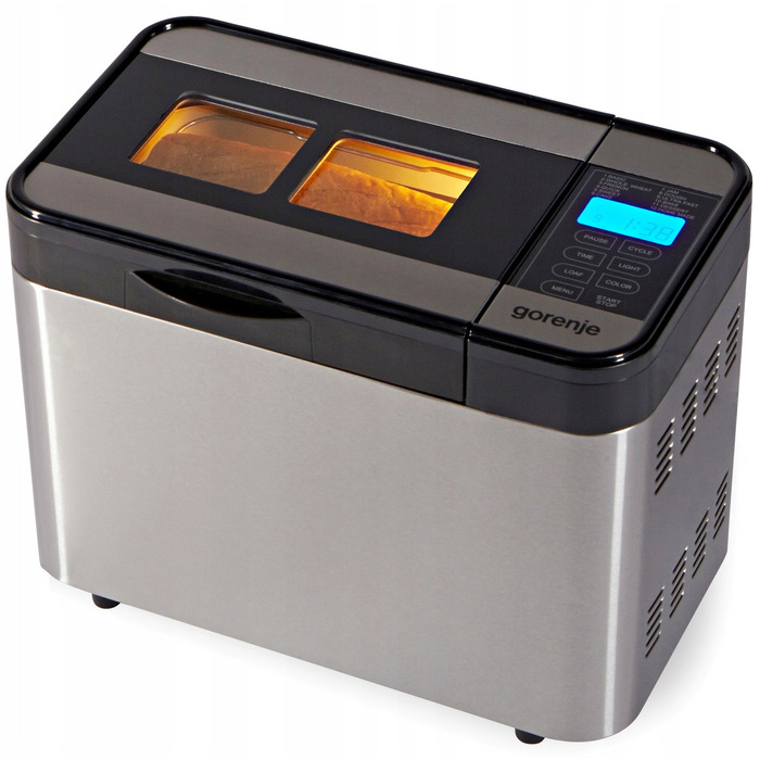 Хлібопічка Gorenje BM1400E, сріблястий/сірий, 815 Вт