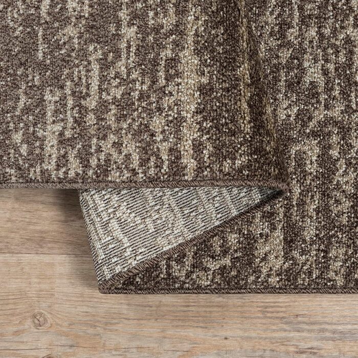 Килим SANAT Oslo для вітальні - сучасний дизайн, 80x150 см, коричневий