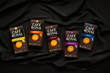 Кава Café Royal Hazelnut (фундук), декафеїнована, сумісна з Nespresso®, 100 капсул (Lungo)