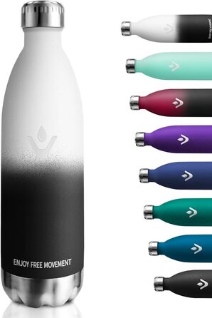 Термофляга 1000 мл, сталева, без BPA, для спорту та подорожей, зелена