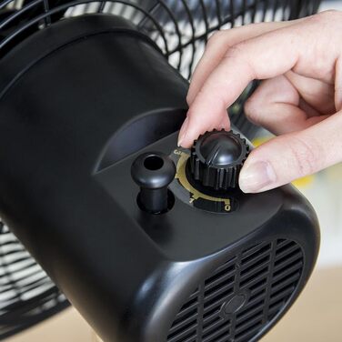 Вентилятор Cecotec EnergySilence 620 RetroDesk: 40 Вт, регульована висота, осциляція, дерев'яний підставник