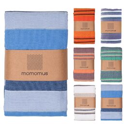 Плед для пікніка MOMOMUS XXL (210x240 см) синій - пляжний, складаний, великий, без піску