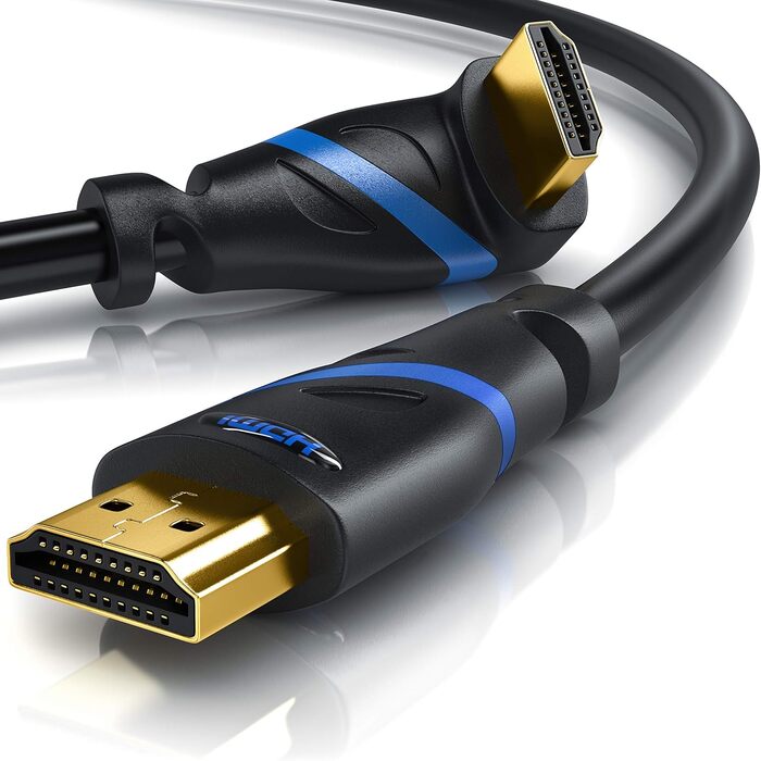 HDMI кабель 8K 2.1 з кутовим роз'ємором 90° - 3 метри - підтримка 8K@60Hz, DSC, HDR, eARC, VRR, Dolby Vision