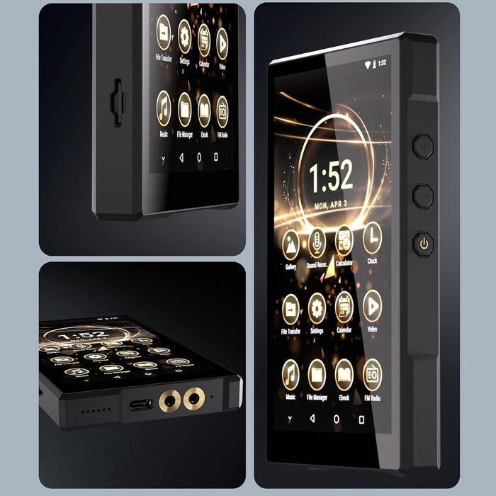 MP3-плеєр 96GB з Bluetooth, Android 5.0