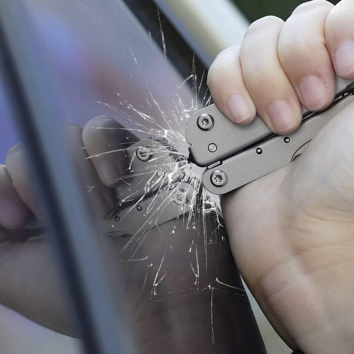 Мультитул ROXON M2 Mini Storm 14 в 1 з розкладною ножицями та без набору біт