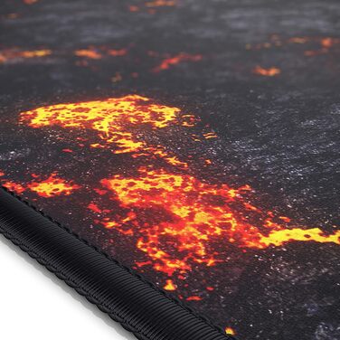 Килимок для миші TITANWOLF Lava 900x400 мм - XXL, великий, покращена точність та швидкість