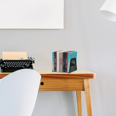 Relaxdays Bookends - Set of 2