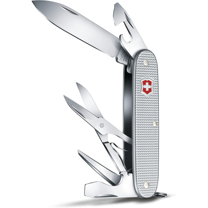 Мультитул Victorinox Pioneer X: Швейцарський ніж з 9 функціями, мультиінструмент, з клинком та викруткою 3 мм