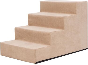 Сходинка для собак та котів Tiertreppen - 4 сходинки, 40 см, бежевий колір