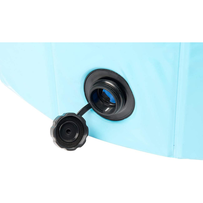 Складаний собачий басейн з неслизьким дном та зливним клапаном, 80 x 20 см