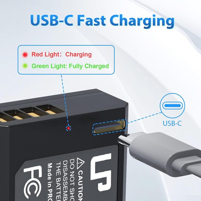 Комплект акумуляторів LP-E10 1600mAh (3 шт.) та USB-зарядний пристрій на 3 слоти для камер Canon