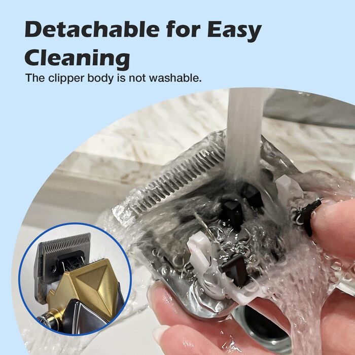 Професійна машинка для стрижки собак, 2 швидкості, ергономічний дизайн, для собак та котів, для густого, довгого та кучерявого хутра (зелена)