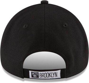 Кепка New Era Brooklyn Nets The League 9Forty Adjustable чорного кольору, універсальний розмір