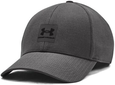 Чоловіча спортивна футболка Under Armour Iso-chill ArmourVent, розмір S-M, сіра/чорна