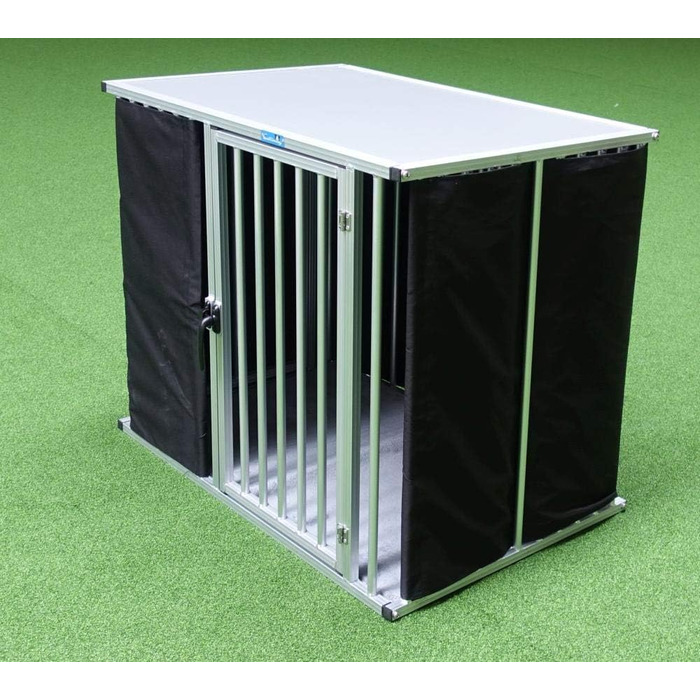 Callieway® ALU DOGBOX - алюмінієва переносна клітка для собак (XL/XXL)