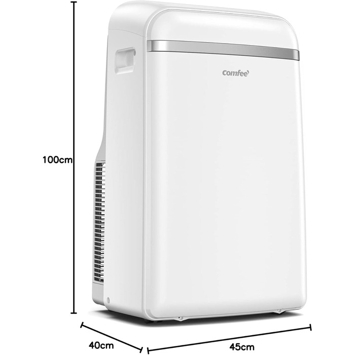 Мобільний кондиціонер Comfee Breezy Cool Pro 2.0, 7000 BTU (2kW), охолодження, вентиляція, осушення, керування через додаток, для приміщень до 68 м³