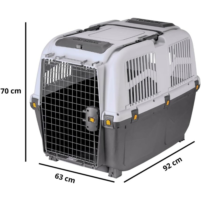 Транспортний ящик 'Skudo 6 IATA' сірий, 92 x 63 x 70 см