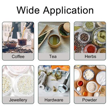 Кухонні ваги Vaolmlop, цифрові, 10 кг, LCD дисплей, багатофункціональні, з нержавіючою сталі, точність 1 г, срібні