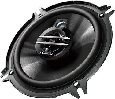 Автомобільні коаксіальні динаміки Pioneer TS-G1330F 13 см, 3-смугові, 250 Вт, комплект 2 шт., потужний звук, з гратами