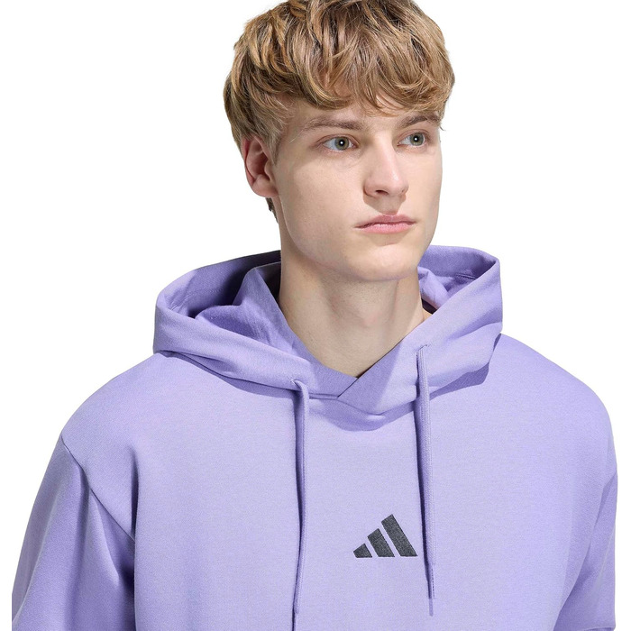 Чоловіче худі з капюшоном adidas Performance Feecozy (XXL, Magic Lilac/Black)