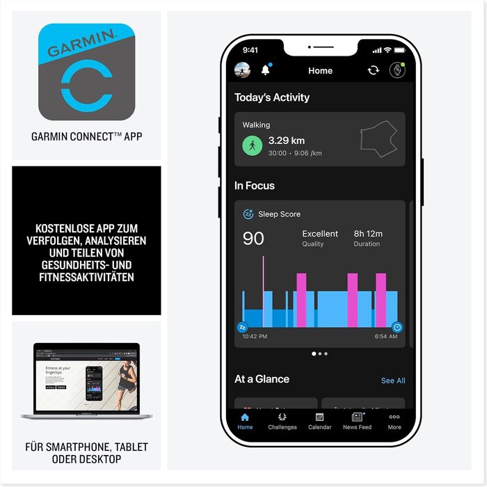 Розумний годинник Garmin Instinct 3 50mm AMOLED – GPS, Multisport, Health Coach, Чорний