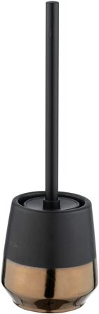 Дозатор для рідкого мила та лосьйону WENKO Brandol з кераміки, 450 мл, колір мідний (чорний), для ванної кімнати