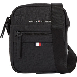 Чоловіча сумка-месенджер Tommy Hilfiger ESSENTIAL PU MINI REPORTER чорного кольору