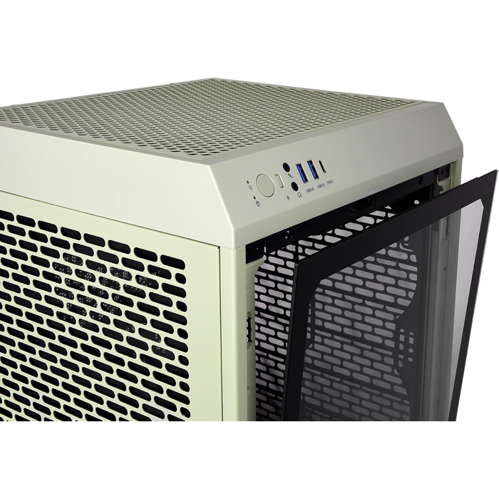 Корпус для ПК Thermaltake The Tower 200 Matcha Green (м'ятно-зелений), Mini-ITX