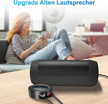 Bluetooth 5.2 адаптер для стереосистеми: AUX, RCA, HiFi, Lossless, низька затримка