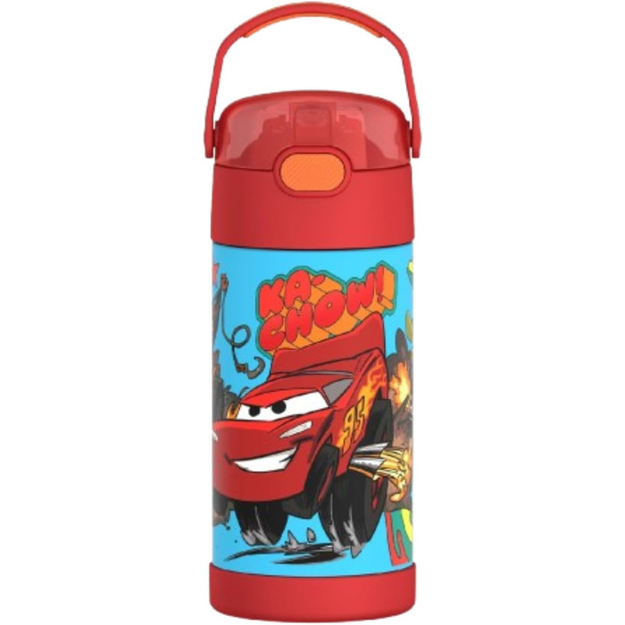Термос Thermos Funtainer 340 мл, фіолетовий/блакитно-зелений, 12 oz