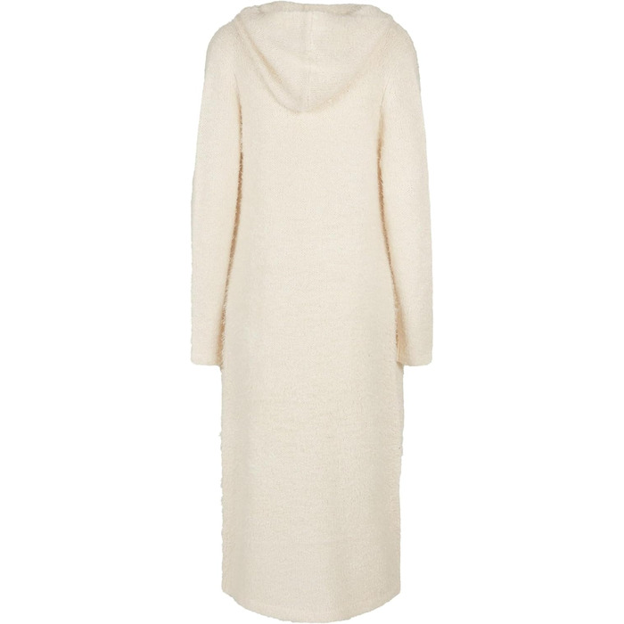 Кардиган жіночий Urban Classiс з капюшоном та пір'ям, чорний (3XL, Whitesand)