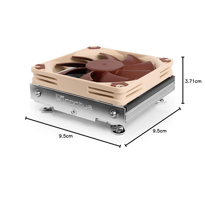 Noctua NH-L9i-17xx: Компактний кулер CPU для Intel LGA1700/LGA1851 (колір: коричневий)