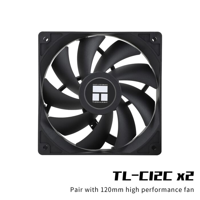 Thermalright Assassin X 120 SE - Кулер для CPU з 4 Heatpipes, тихий вентилятор TL-C12C PWM, сумісний з AM4/AM5/Intel LGA1150/1151/1200/1700/1851