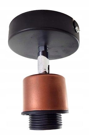 Регульований настінний світильник-бра в стилі лофт, метал, мідь