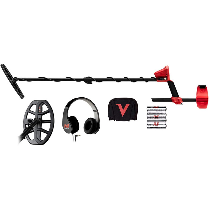 Металлодетектор Minelab Vanquish 440: багаточастотний пошуковик з функцією Pinpoint та водонепроникною котушкою V10 10''x7'' Double-D для дорослих