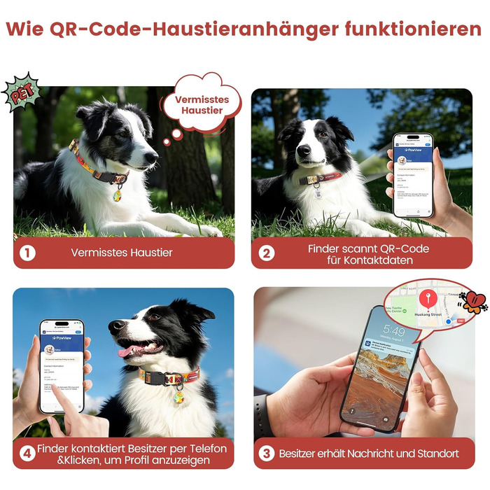 Набір повідка та нашийника для собак, регульований, для щоденних прогулянок, червоний, XS (22-30 см, повідка 1.5 м)