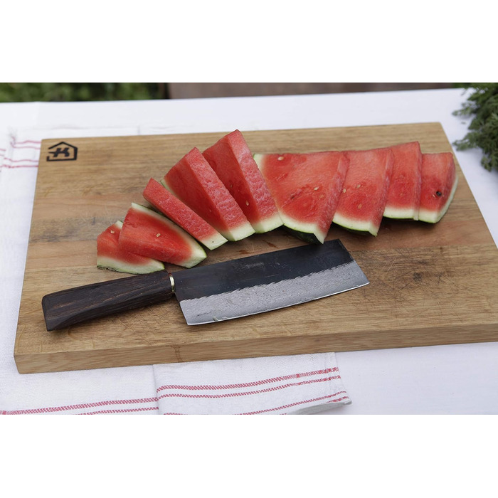 AUTHENTIC BLADES TAO NHA – азіатський кухонний ніж 18 см, лезо з вуглецевої сталі