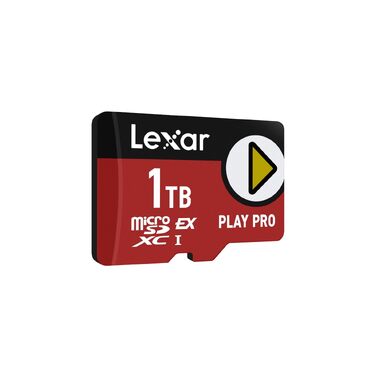 Карта пам'яті MicroSD Express Lexar Play PRO 1TB, швидкість читання до 900МБ/с, запис до 600МБ/с