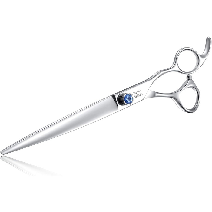 Професійна ножиця для грумінгу собак JASON 7' - витончена ножиця для витончення шерсті, з японської сталі 440C (21 зуб). Ідеально для професійного догляду за собаками.