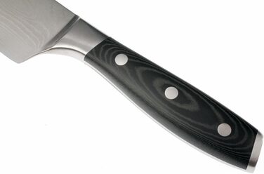 Японський ніж Santoku Eden Classic Damast 18 см з нержавіючої сталі Damast для кухні
